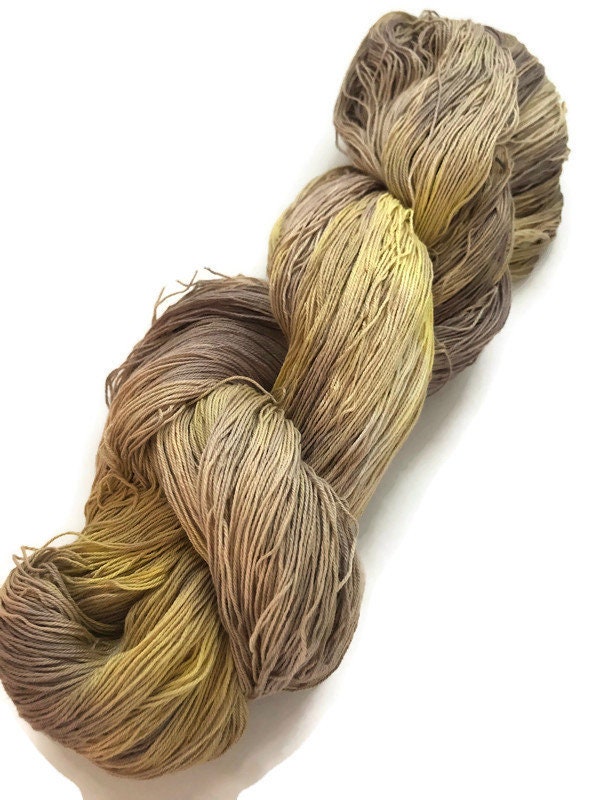 Handdyed, cotton yarn, 16/3 cotton, 1200 yard skeins, in shades of