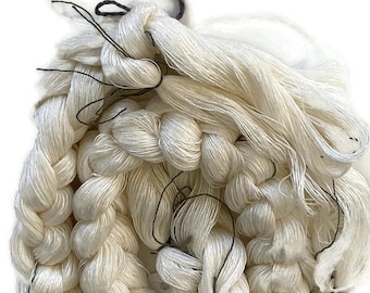 Pre-wound, undyed 20/2 rayon, in multiple ends and length