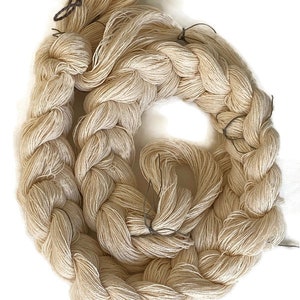 Pre-wound, undyed weaving warp, 12/2 cotton, in multiple ends and lengths image 5