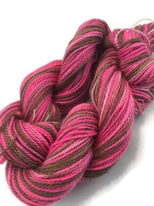 Bright Lights - Hand Dyed Cotton Yarn - DK Light Worsted Weight - 100g  Skein - 200 yards - Pima Cotton