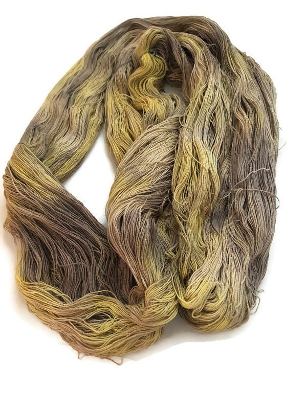 Handdyed, cotton yarn, 16/3 cotton, 1200 yard skeins, in shades of