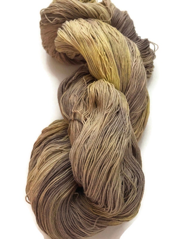 Handdyed, cotton yarn, 16/3 cotton, 1200 yard skeins, in shades of