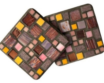 Mosaic kit- set of 2 coasters