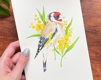 European Goldfinch - Original Painting