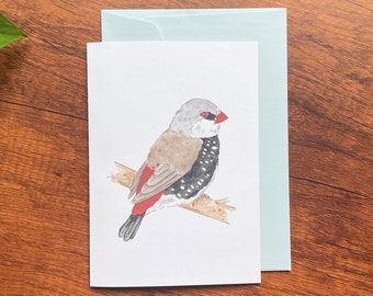 Diamond Firetail Card