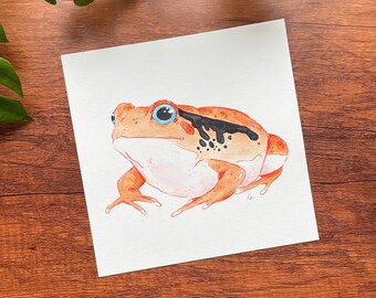 Orange Froggo - Original Painting