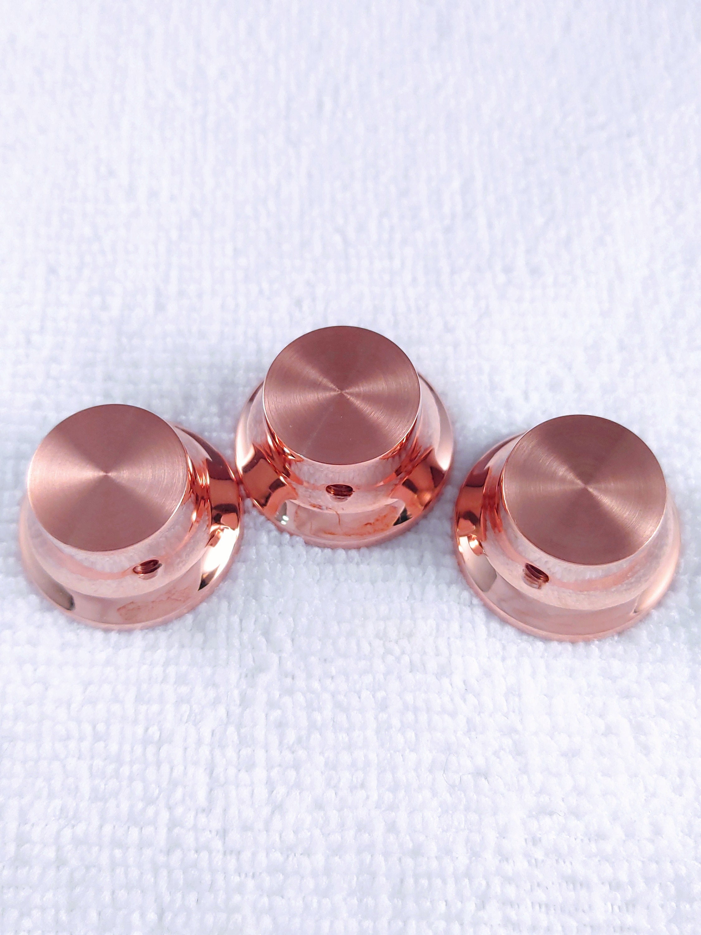 Custom Guitar Knob Set Handmade Copper Set for Strat Style Etsy
