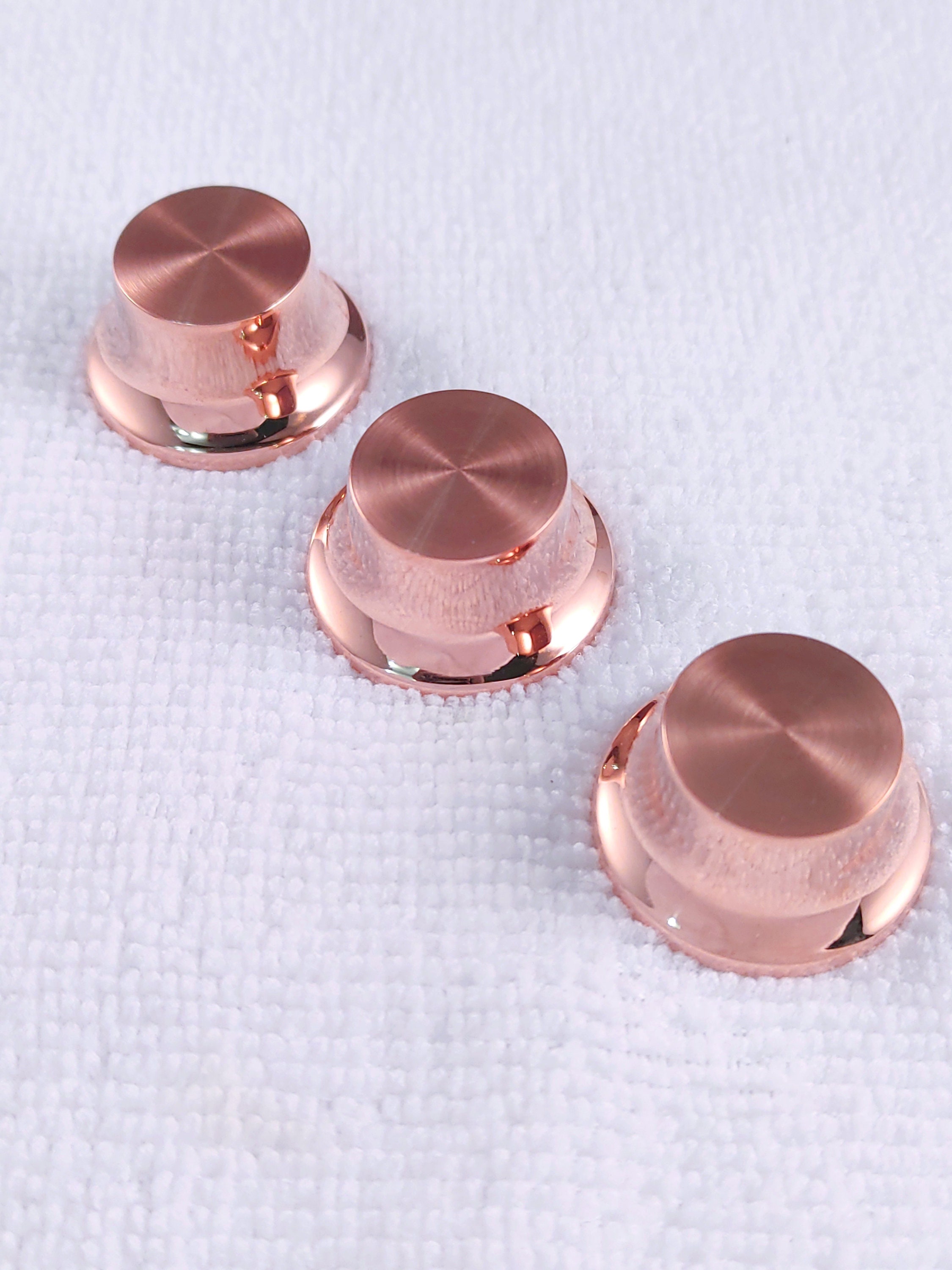 Custom Guitar Knob Set Handmade Copper Set for Strat Style Etsy