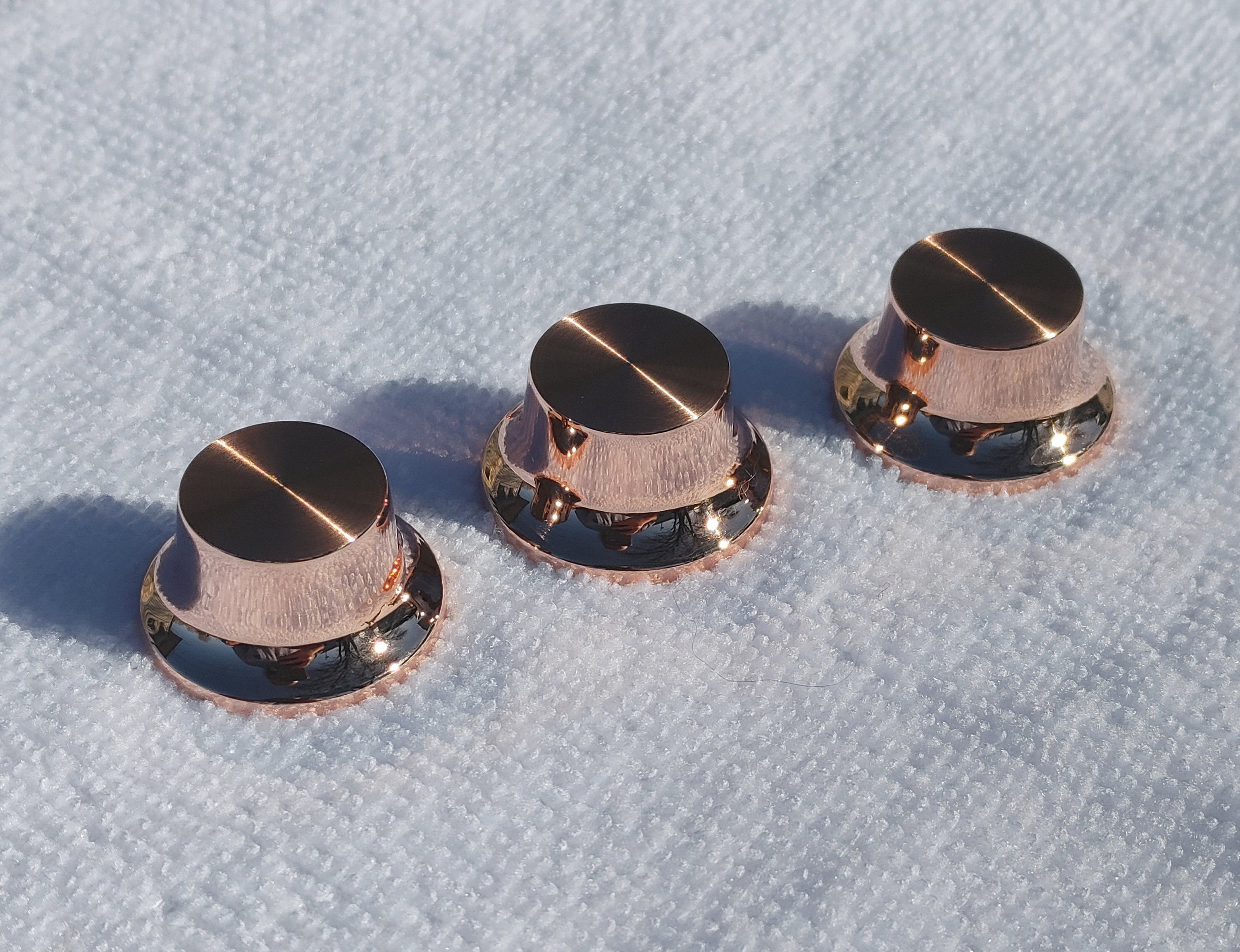Custom Guitar Knob Set Handmade Copper Set for Strat Style Etsy