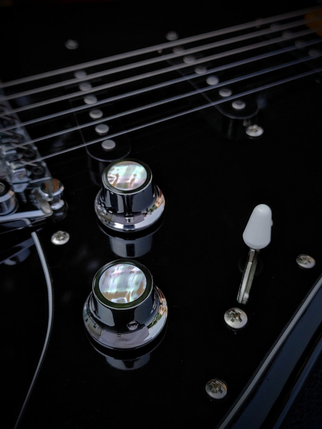 Custom Guitar Knob Set Handmade Stainless Steel With Etsy