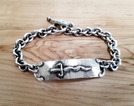 Etsy id bracelet deals