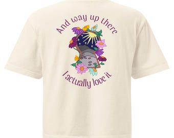 Secret Garden boxy cropped tee