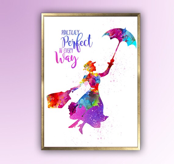 Mary Poppins Praktisch Perfekt In Jeder Art Und Etsy