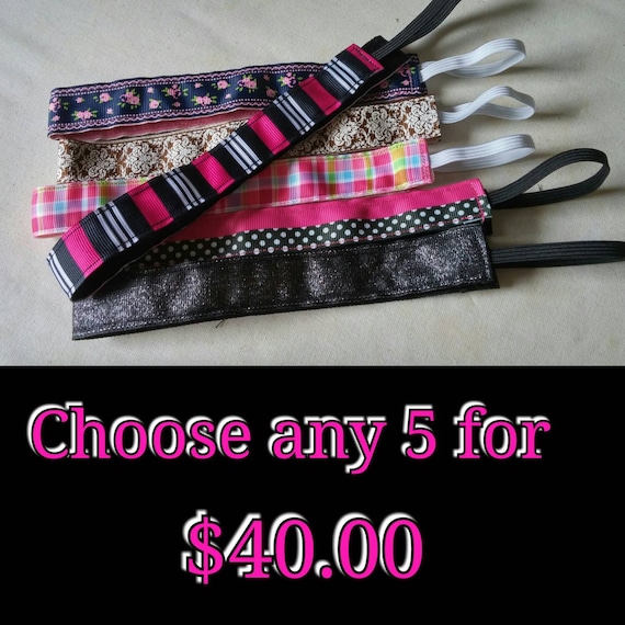 HEADBANDS set of 5- offers welcome!! Amazon.com : Teenitor 5 Pack Spa Headband for Washing Face  main image 4