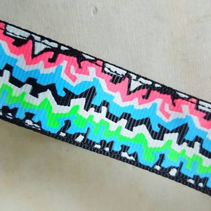 Graffiti Paint Neon Glow In the Dark Non Slip Headband, No Slip Headband, Graffiti, fitness Accessorie, Bright Headband, Swanky Bands