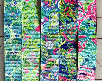 Blue and Greens Tropical Prints non slip headbands, Non slip headbands, no slip headbands, summer headbands, colorful headbands, running