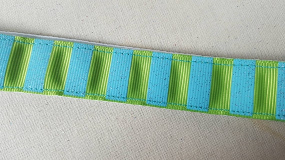 Lime Stripes- Glitter Stripes No Slip Headband, Non Slip  display picture 3