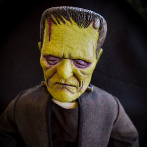 FRANKENSTEIN MONSTER 20 Inch Horror Art Doll Universal Karloff Classic Horror