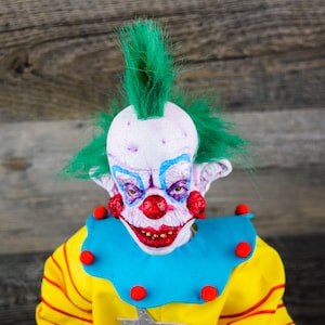 Killer Klowns From Outer Space SHORTY 18 Inch Horror Art Doll Cult Gift Alien Circus Clowns