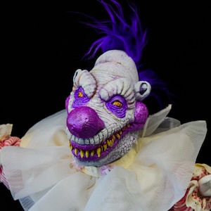 KLOWNZILLA Killer Klown 18 Inch Horror Art Doll Clown Cult
