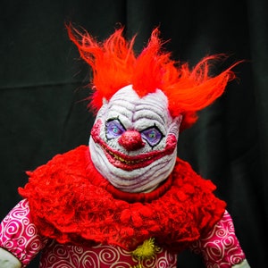 CHUBBY Killer Klown 18 Inch Horror Art Doll Cult Clown