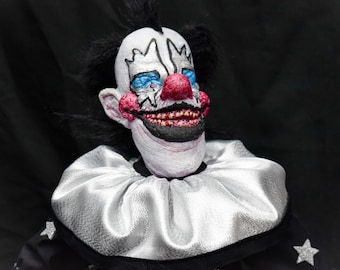 ACE Killer Klown 18 Inch Horror Art Doll KISS Clown From Outer Space Cult Figure