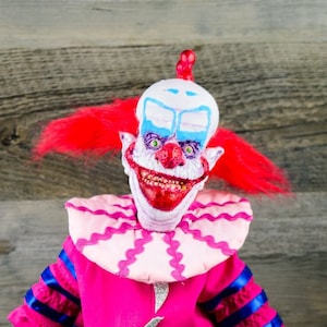 Slim Killer Klown From Outer Space 18 Inch Horror Doll