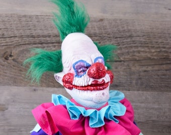 KILLER KLOWN From Outer Space Jumbo 18 Inch Horror Art Doll Clown Cult