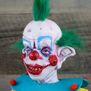 Killer Klowns From Outer Space SHORTY 18 Inch Horror Art Doll Cult Gift Alien Circus Clowns image 4