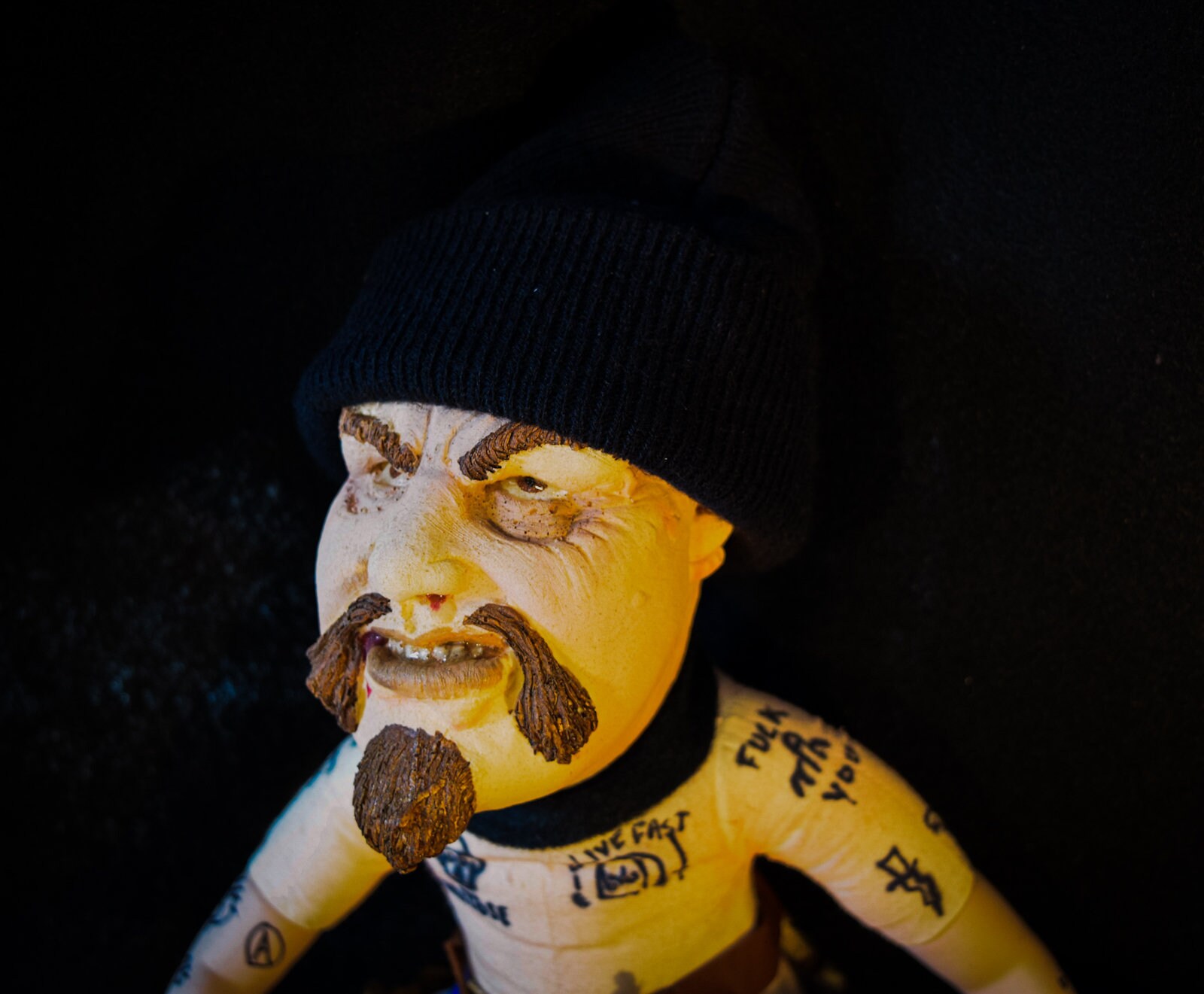 OOAK Doll Punk Rock Icon 