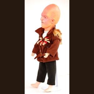 Michael Berryman Handmade Horror Art Doll, Classic Craven, Hills Have Eyes PLUTO, Cult Film Figure, Gift Horror Fan, Sci-Fi, Haunted House image 4