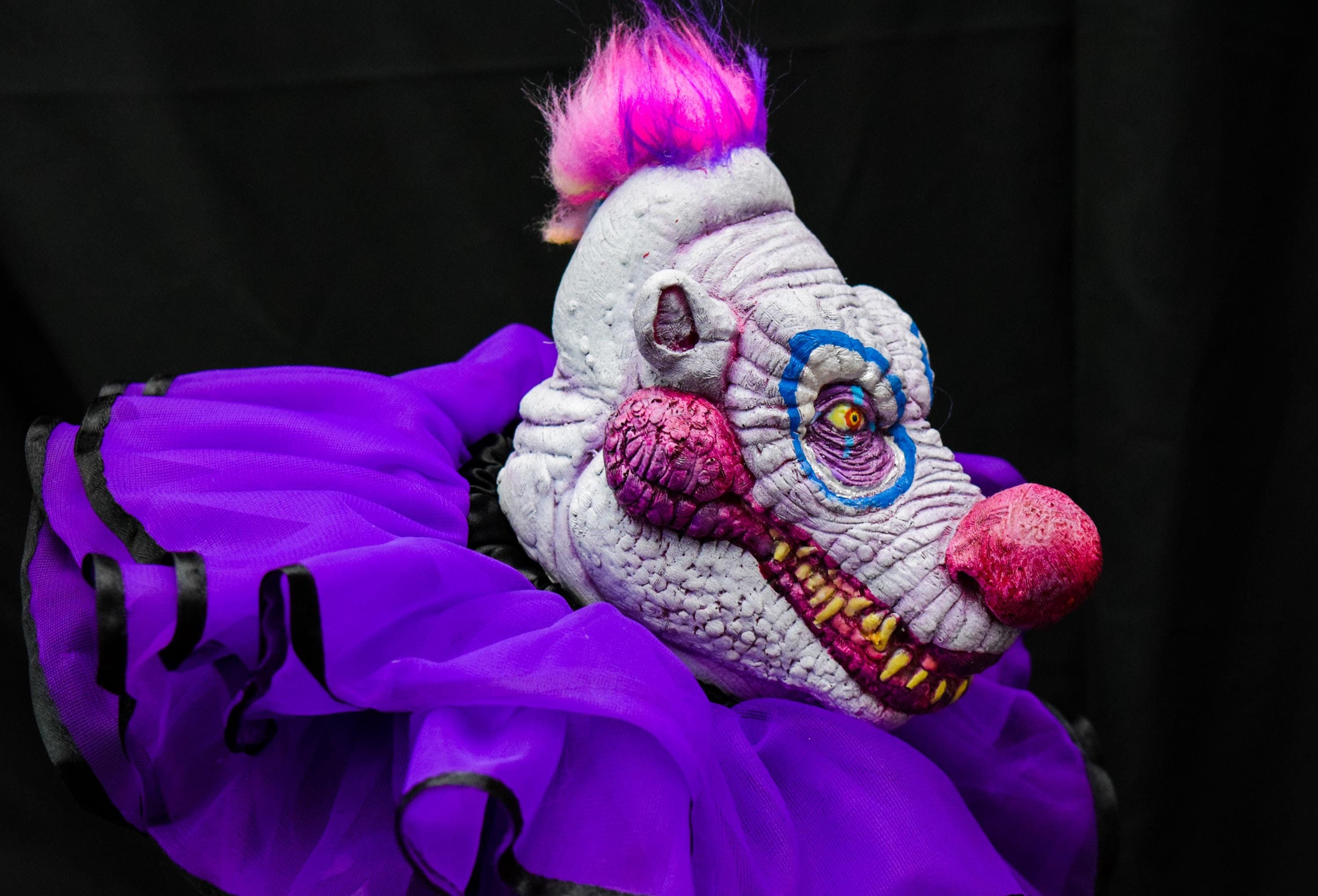 KLOWNZILLA Killer Klown 18 Inch Horror Art Doll Clown Cult