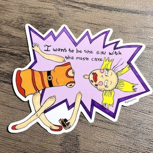Doll Parts Sticker