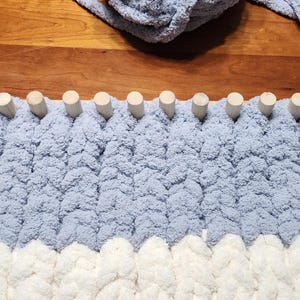 Extreme Chunky Blanket Loom 66" Handmade with Hard Wood | Beginner Friendly | Jumbo Yarn | Gift