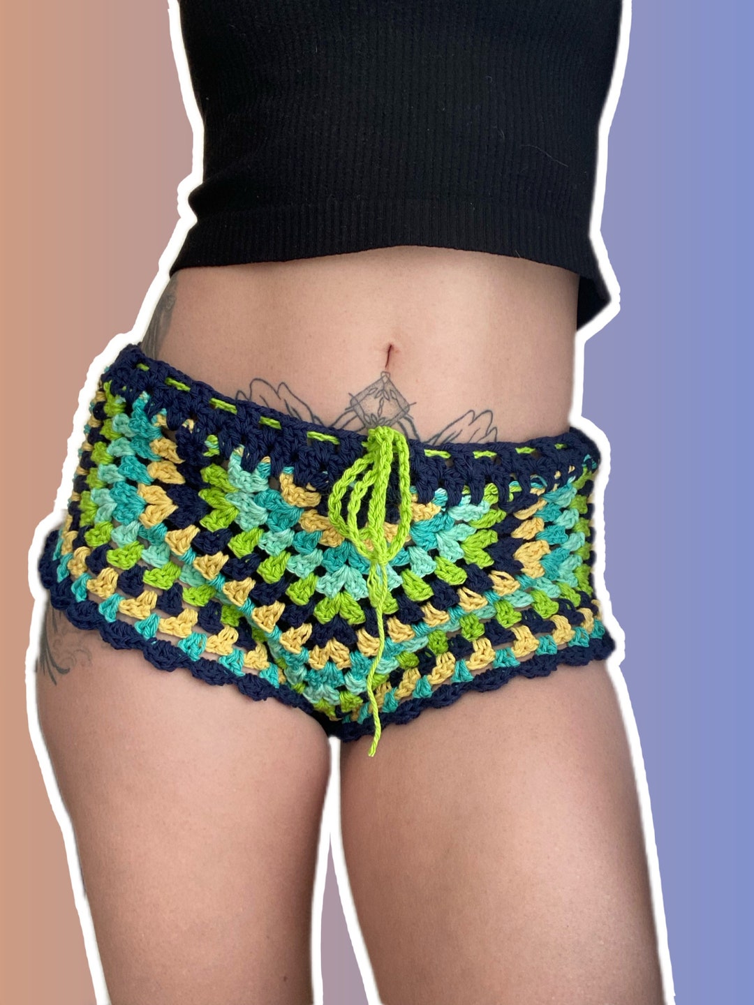 さつきleinwande/Boa Hand Knitted Shorts Leinwande 人気商品 Boa Hand Knitted shorts