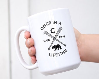 Chicago Cubs Mug, 2016 World Series Baseball Sports