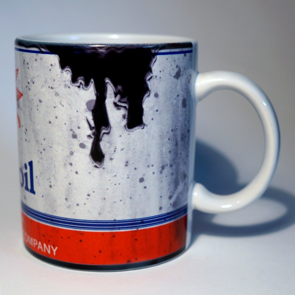Mobil Motor Oil Can Coffee Mug 11 Oz. Replica Cup Etsy