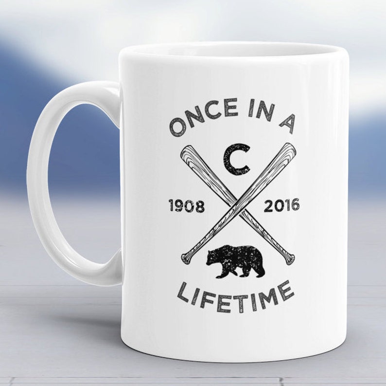 Chicago Cubs Mug, 2016 World Series Baseball Sports image 3