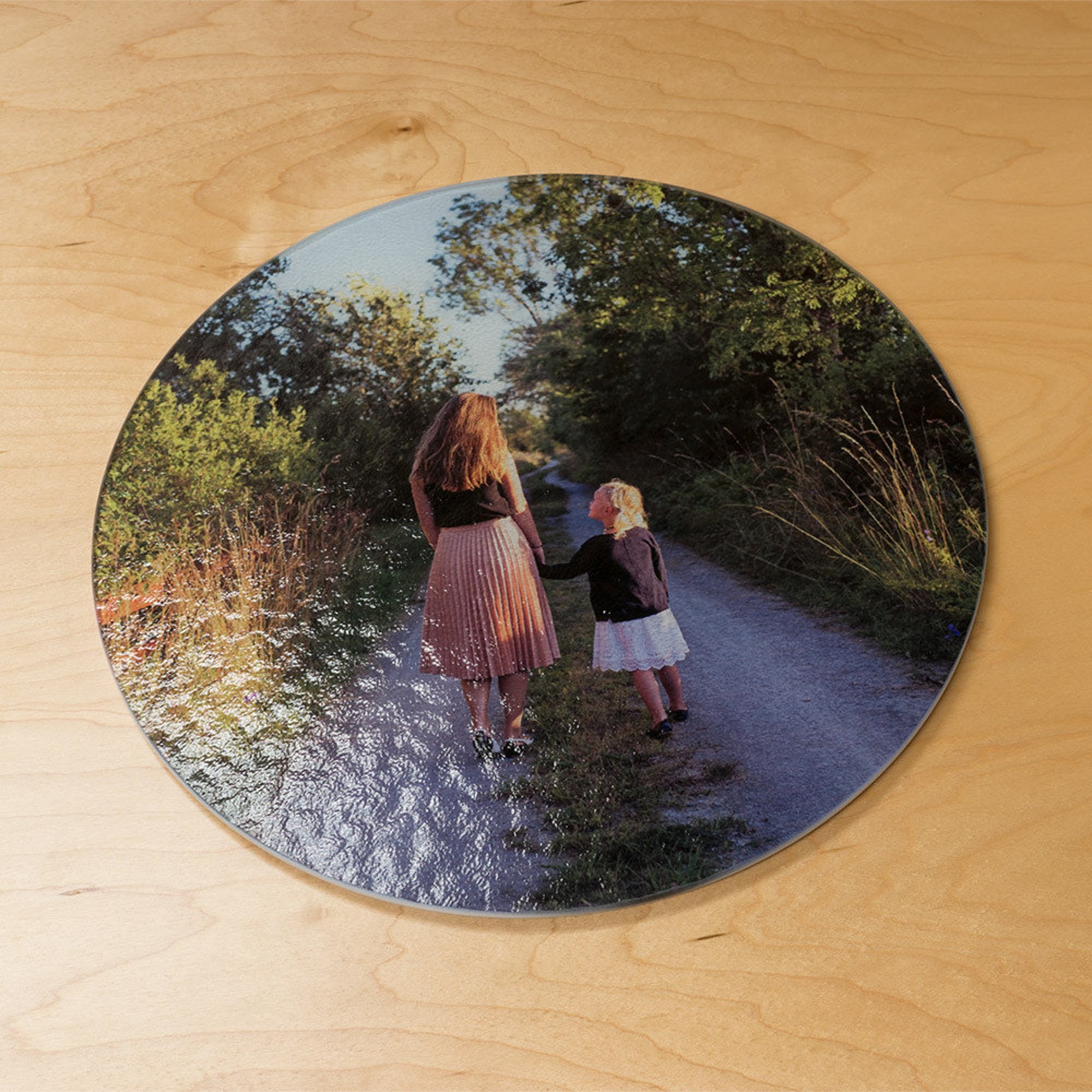 Personalized Glass Cutting Boards, Photo Gift, Dishwasher Safe, Mother's Day Gift