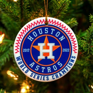 Houston Astros ceramic Christmas Ornament, 2022 World Series Champions -  Ready to ship