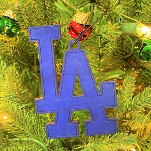 LA Dodgers Christmas California Ornament 2020