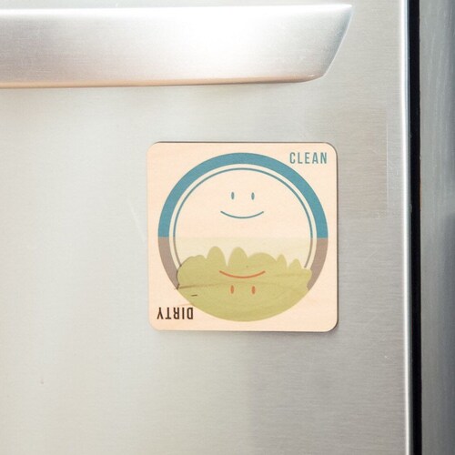 Clean/dirty Sliding Dishwasher Label Customizable Colors Etsy
