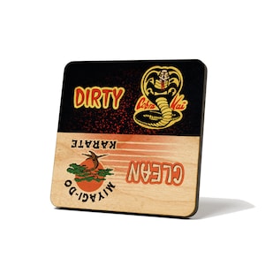 Cobra Kai Dirty/Clean Dishwasher Magnet