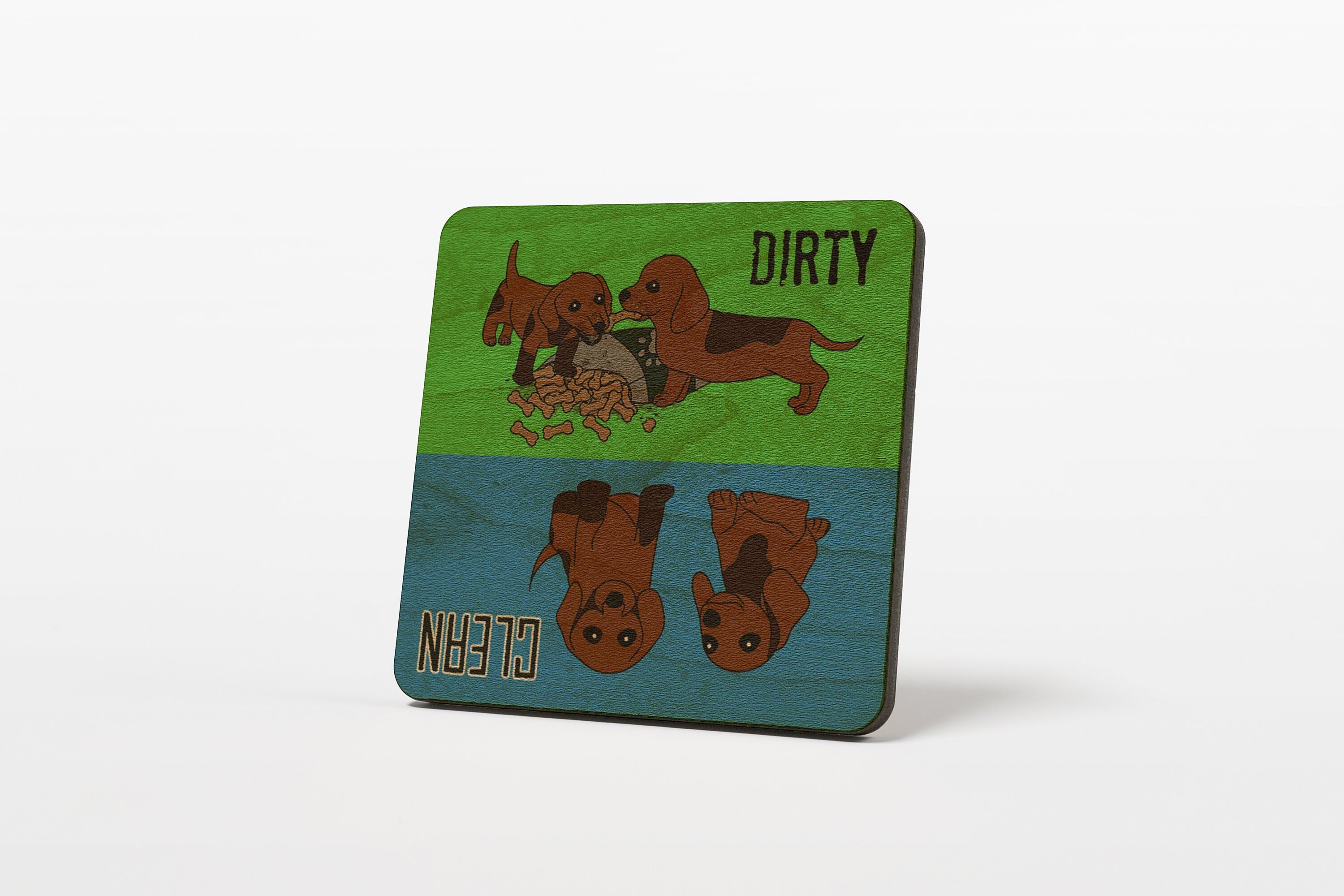 Dachshund Dirty Clean Dishwasher Dog Lover Etsy