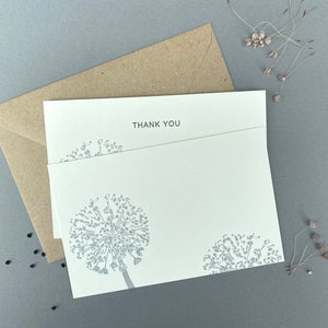 Seed Head Cards Just Because Letterpress Note Cards Letterpress Cards Blank  Card Set Small Note Cards Blank Multipack Autumn 