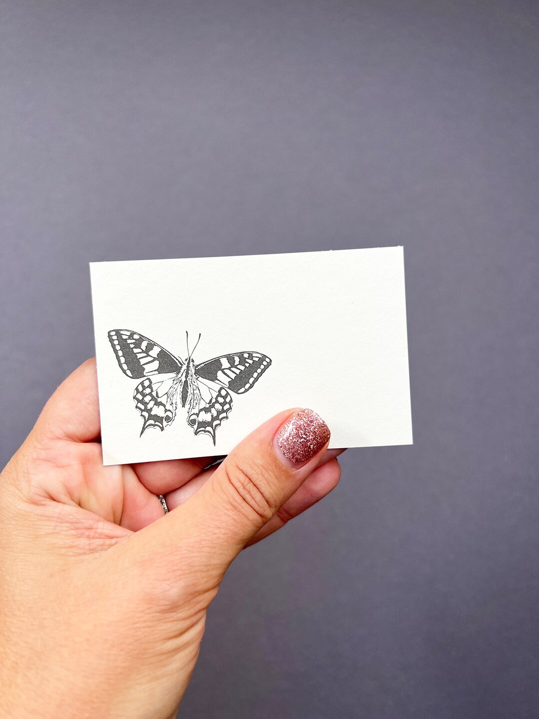Butterfly Florist Card - Note - Gift Tag - Blank Card - Wedding ...