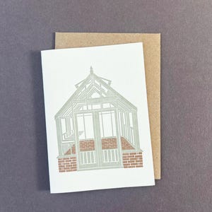 Carte Serre - Carte d'anniversaire - Cartes de typographie - Petites cartes - Carte de jardinage - Carte pour elle - Carte pour lui