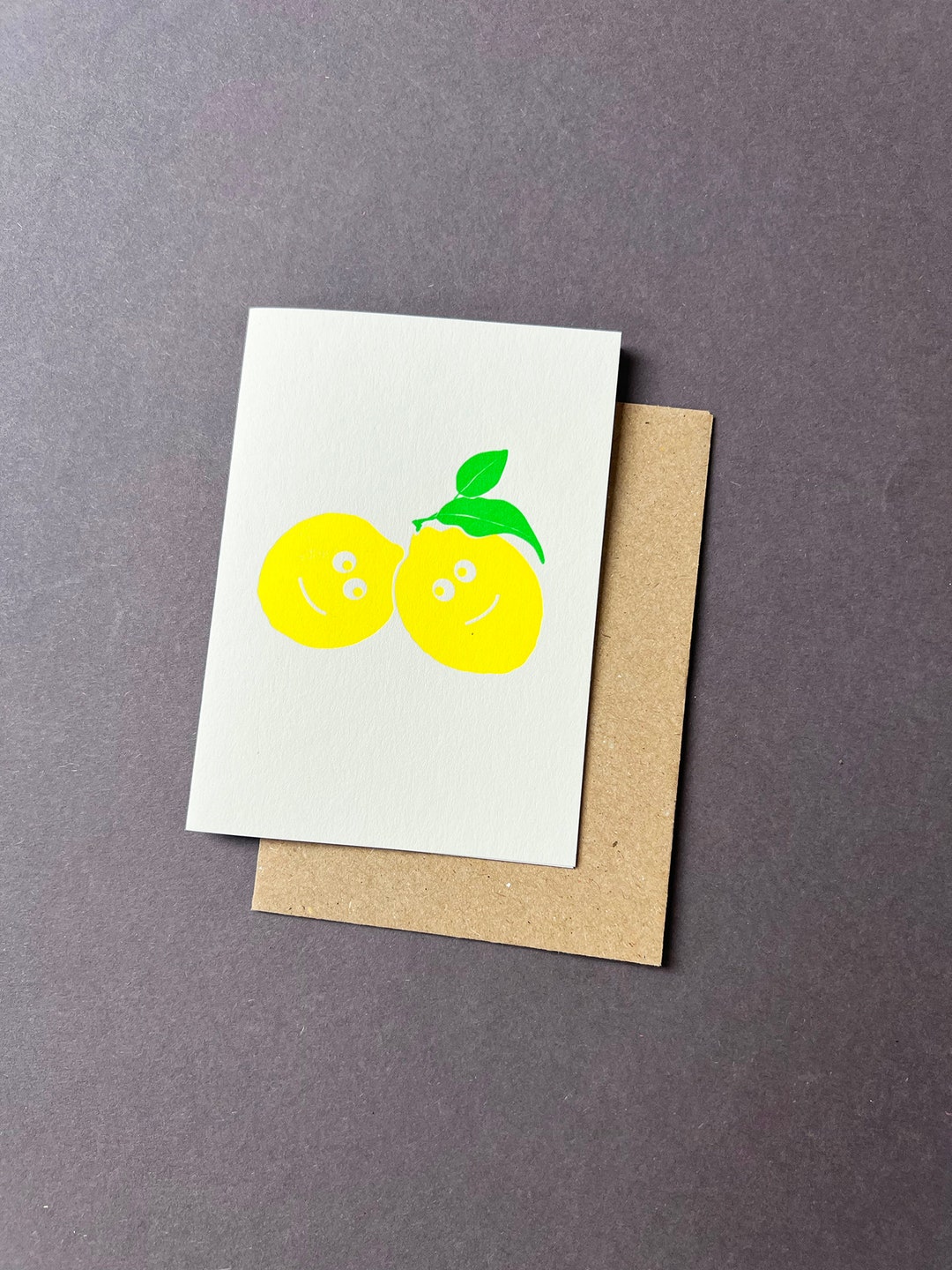 Loving Lemons Card - Fun Anniversary Card - Birthday Note Cards - Gift ...