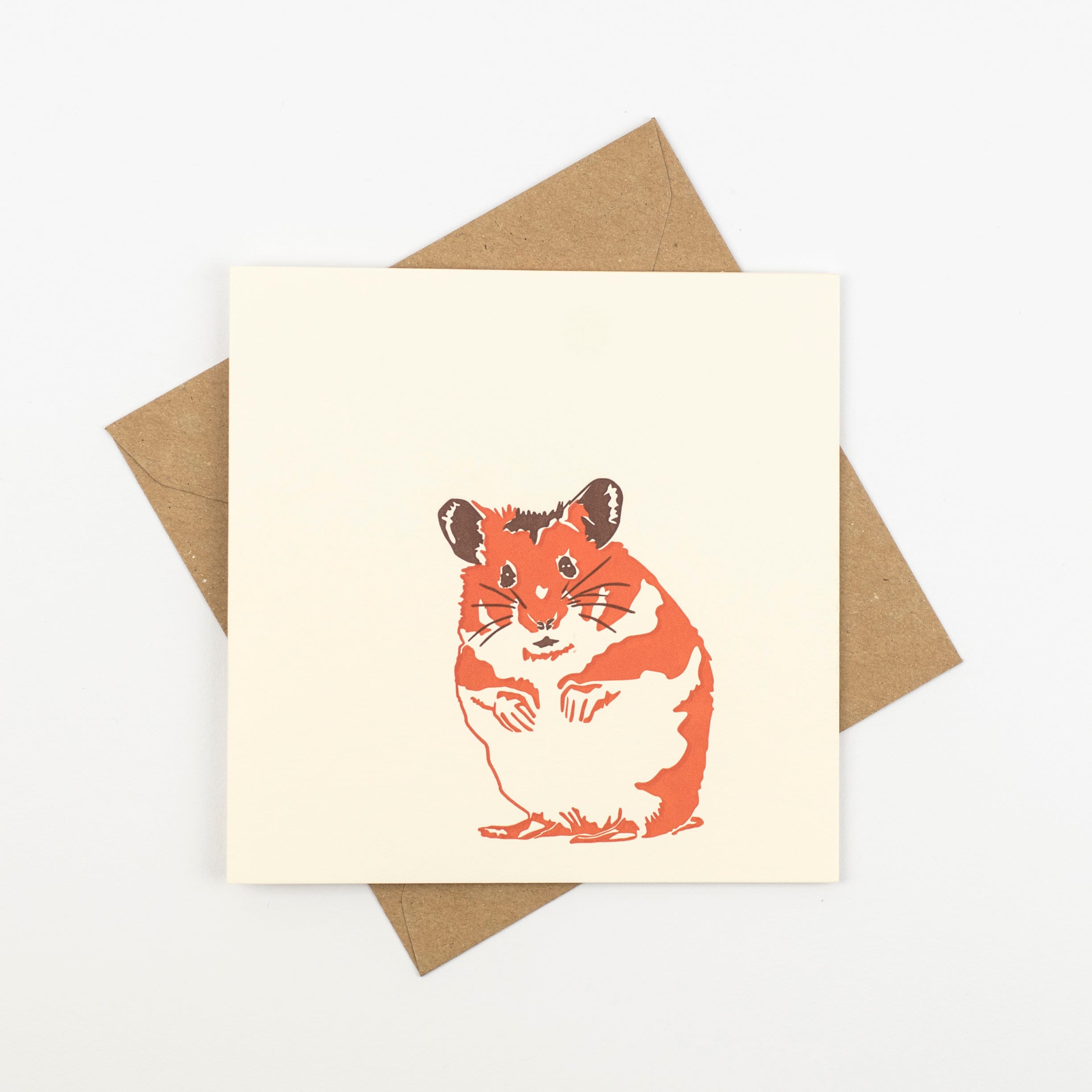 - Free Delivery & Same Day Dispatch Before 2pm Mon-Fri Square 6x6 Approx Size Mix & Match on 6x6 Cards - Any 2 for £5 Wildlife Hamster Greeting Card 