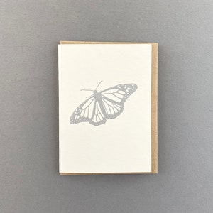 Thank you notes Metallic Insects Card Set Insects card bug cards letterpress Gift tags Gift cards Christmas note card bee image 7